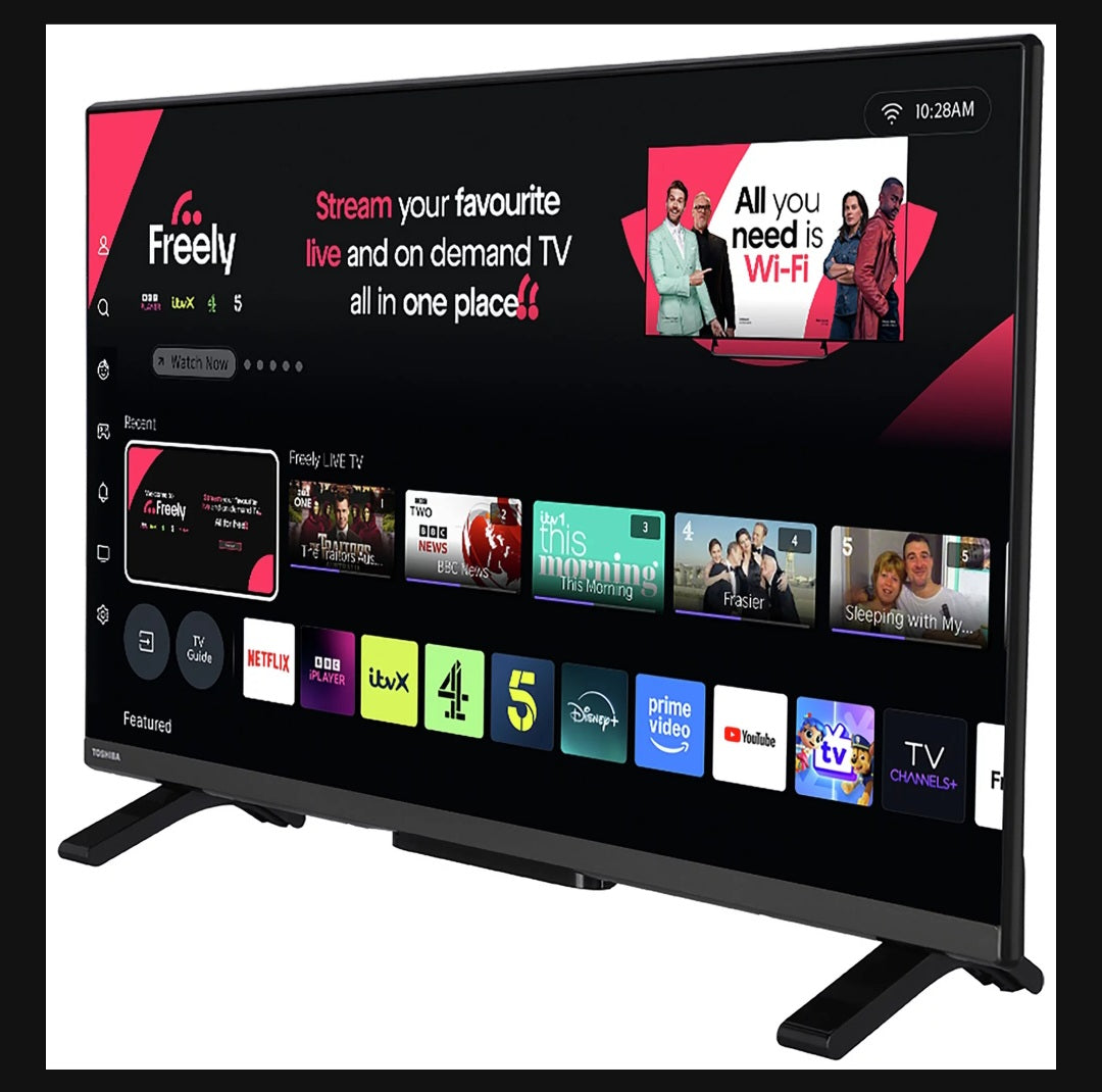 Toshiba 32 lnch 32WV2553DB Smart HD Ready HDR DLED Freely TV