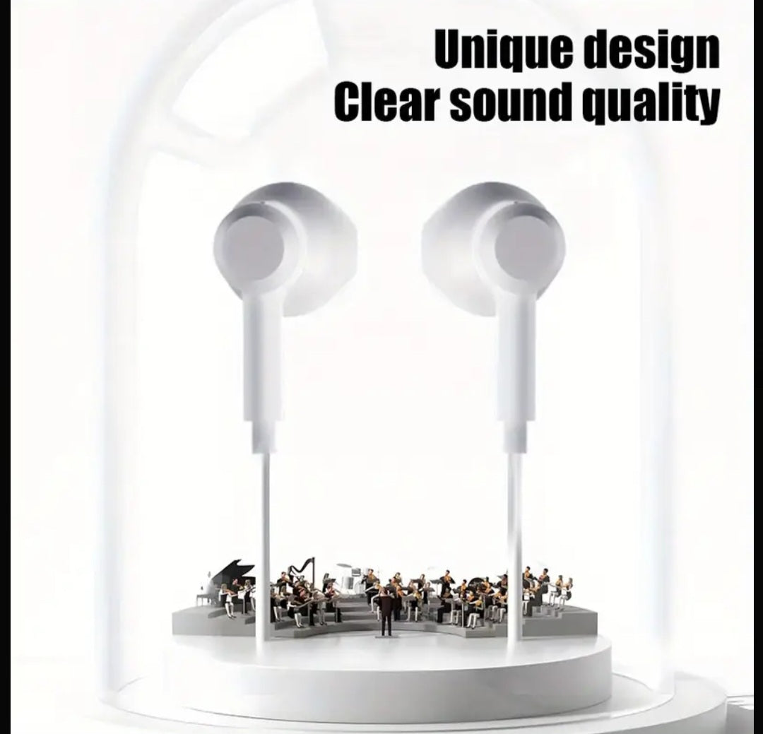 In-Ear Wired Headphones with Type-C/Usb-C Connector